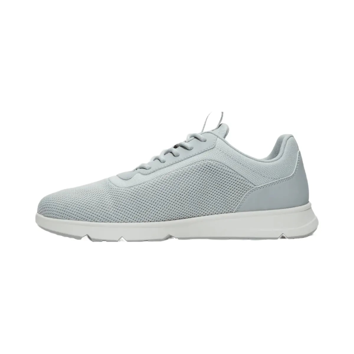 Timberland Parker Street Low Lace-Up Sneaker Light Grey Knit Men'S - HypeFly India View 5