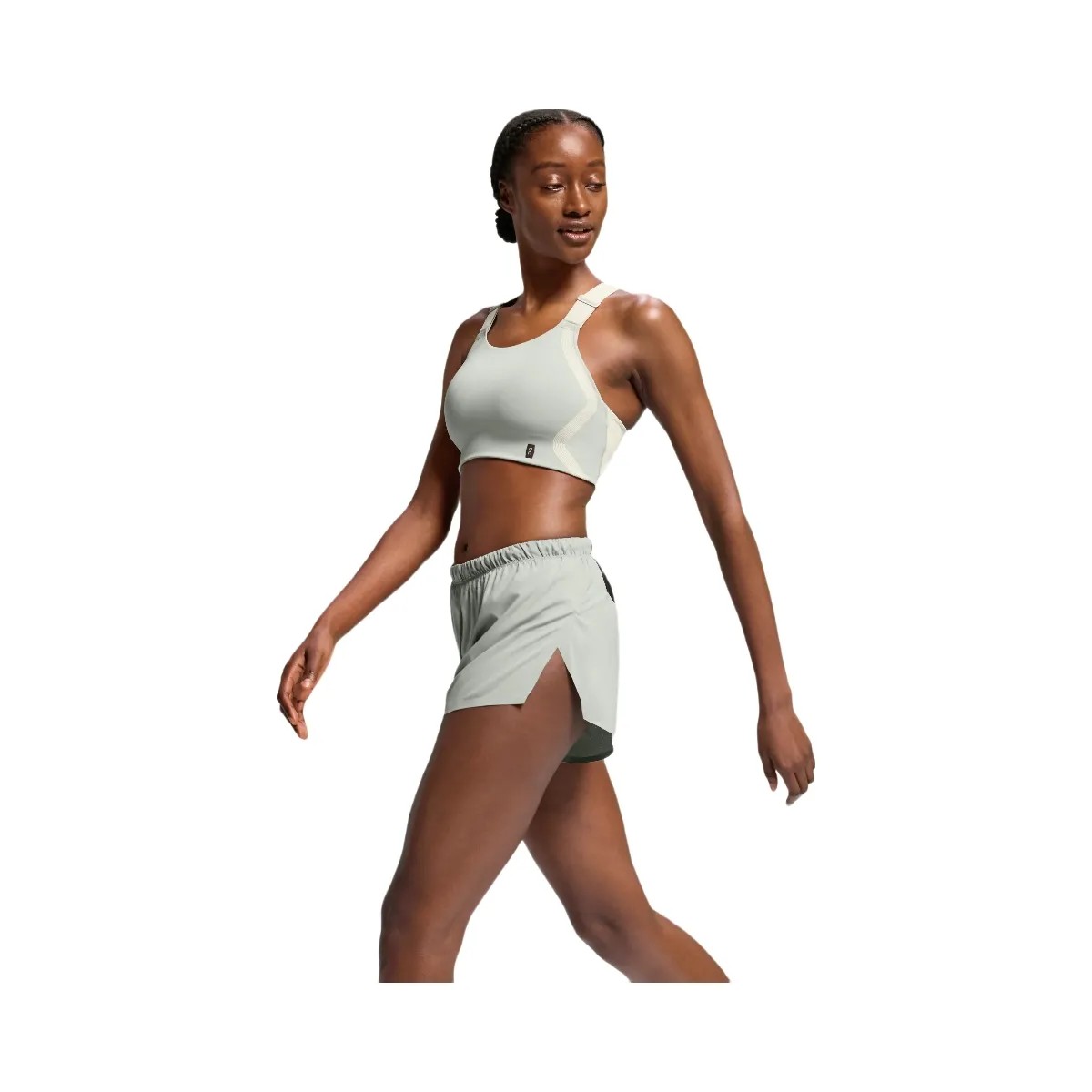 On Performance Flex Bra Cobble | Glacier - HypeFly India View 3