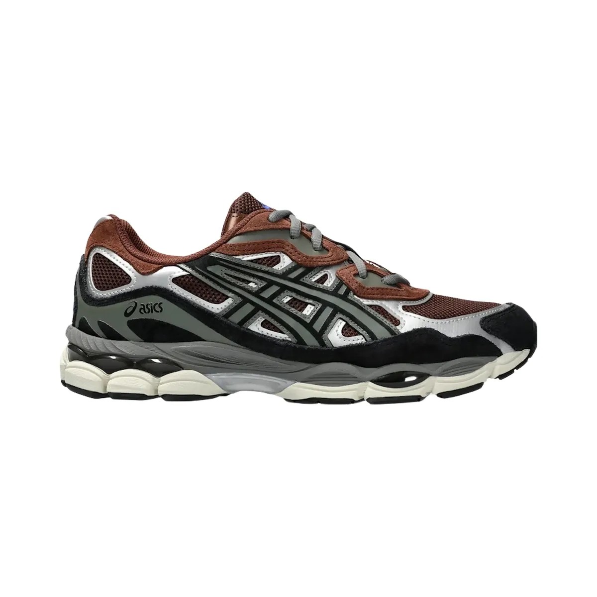 Asics Gel-Nyc Reddish Brown Steeple Grey - HypeFly India View 1
