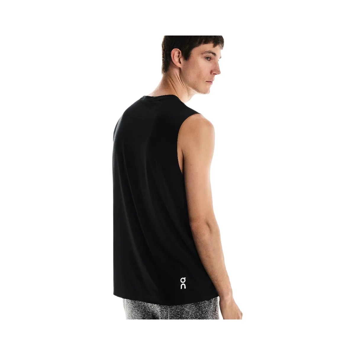 On Court Tank All Black - HypeFly India View 6