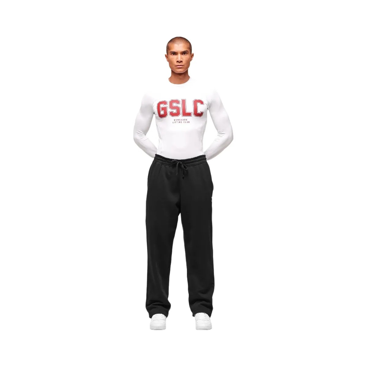 Gymshark GSLC Baselayer Long Sleeve T-Shirt - White - HypeFly India View 4