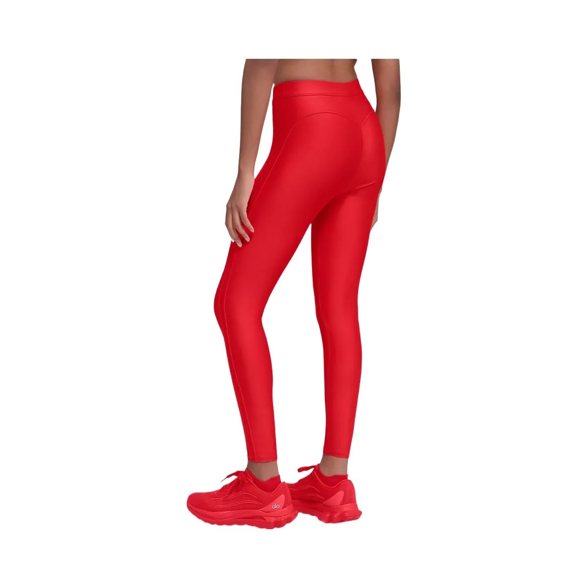 Alo Women's Airlift High-Waist Ignite 7/8 Legging - Bright Red - HypeFly India View 3
