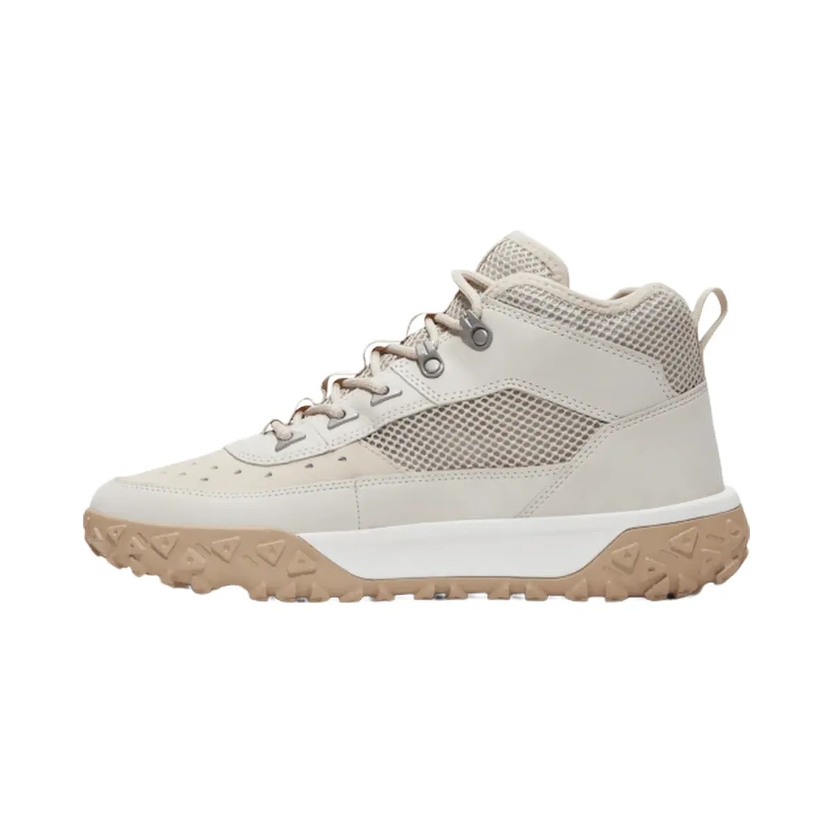 Timberland Greenstride Motion 6 Mid Lace-Up Hiking Boot Light Grey/White Men'S - HypeFly India View 5