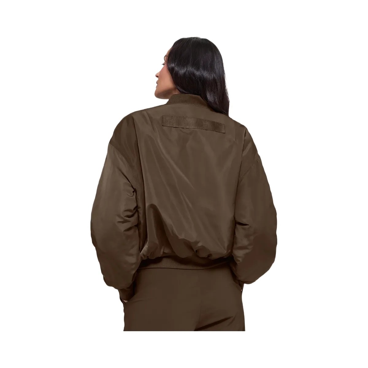 Alo Women's Faux Fur Urbanite Bomber - Espresso - HypeFly India View 3
