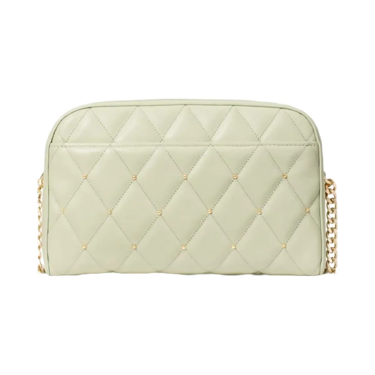 Kate Spade Carey Quilted Studded Chain Camera Bag Sage Bundle - HypeFly India View 3