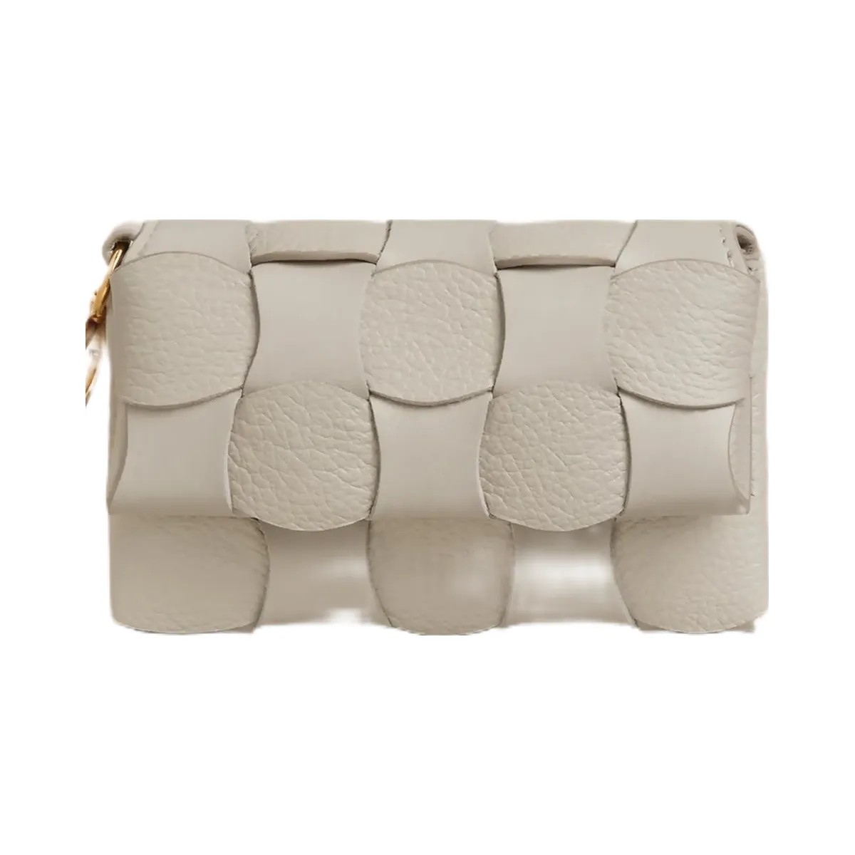 Polene Neiti Card Holder Duo Chalk - HypeFly India View 1