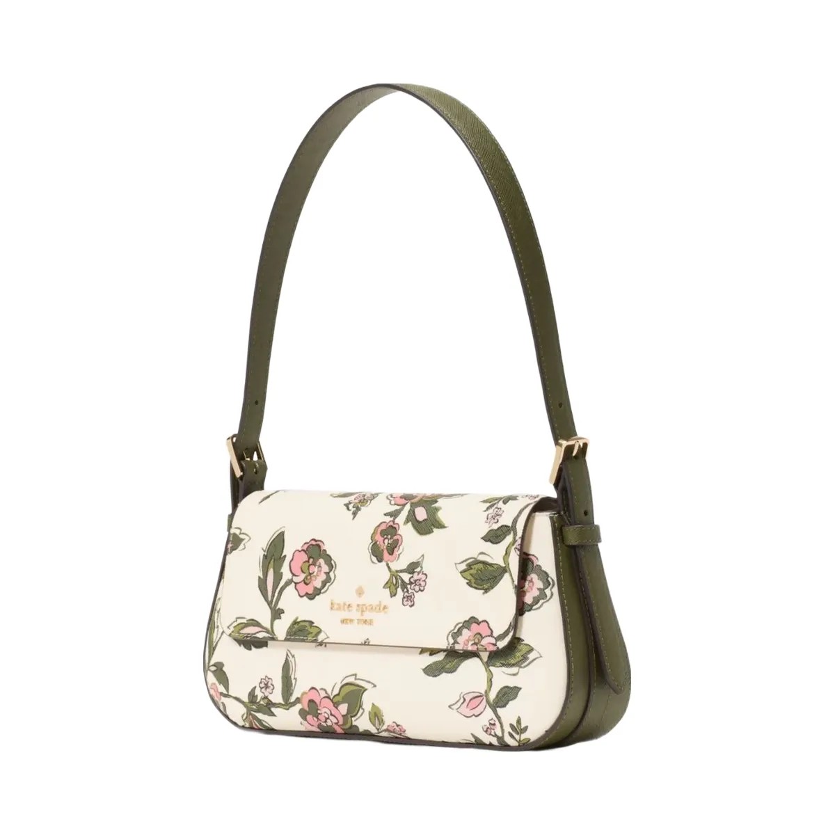 Kate Spade Madison Floral Small Shoulder Bag Meringue Multi - HypeFly India View 3