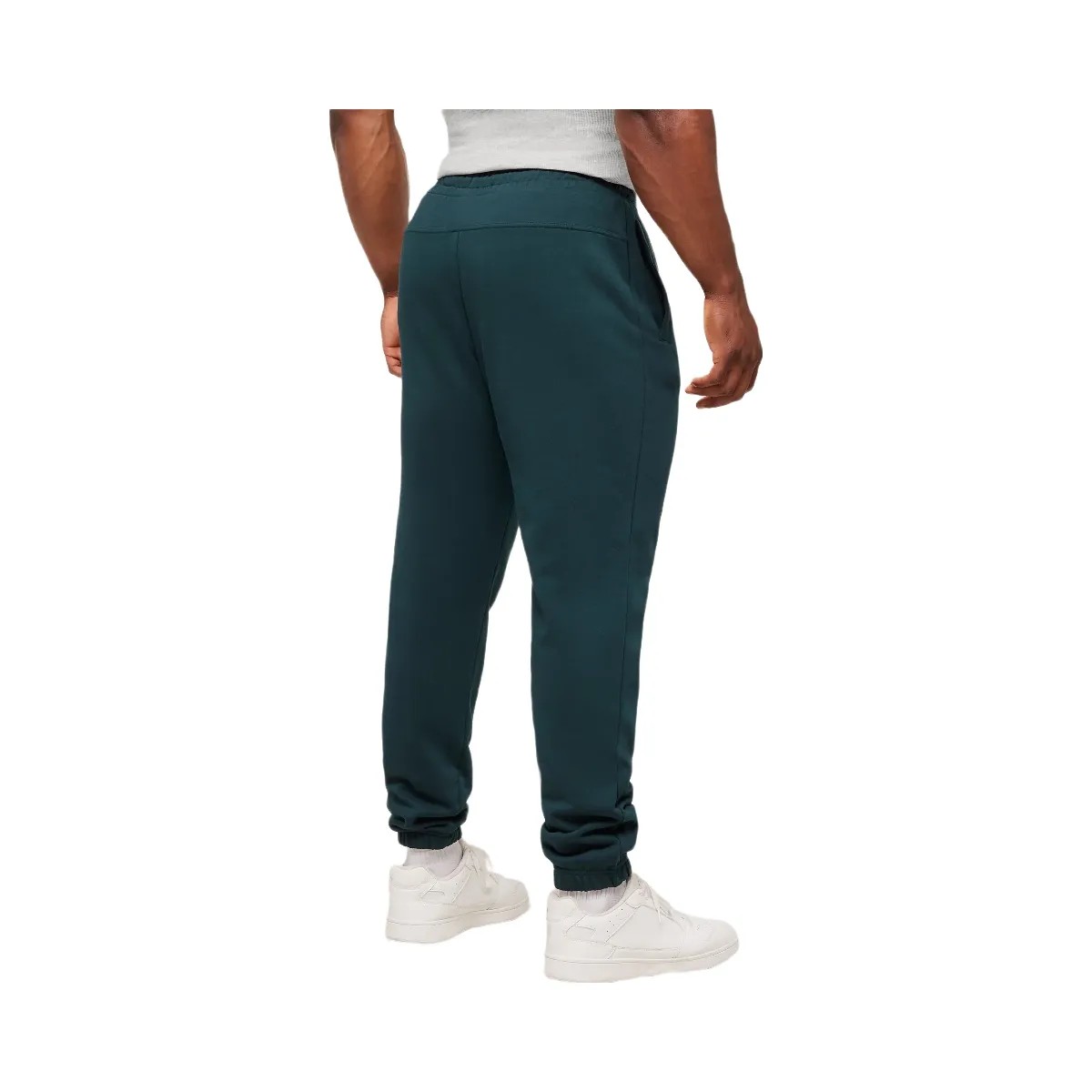 Gymshark Global Lifting Oversized Essential Joggers - Deep Petrol Blue - HypeFly India View 2