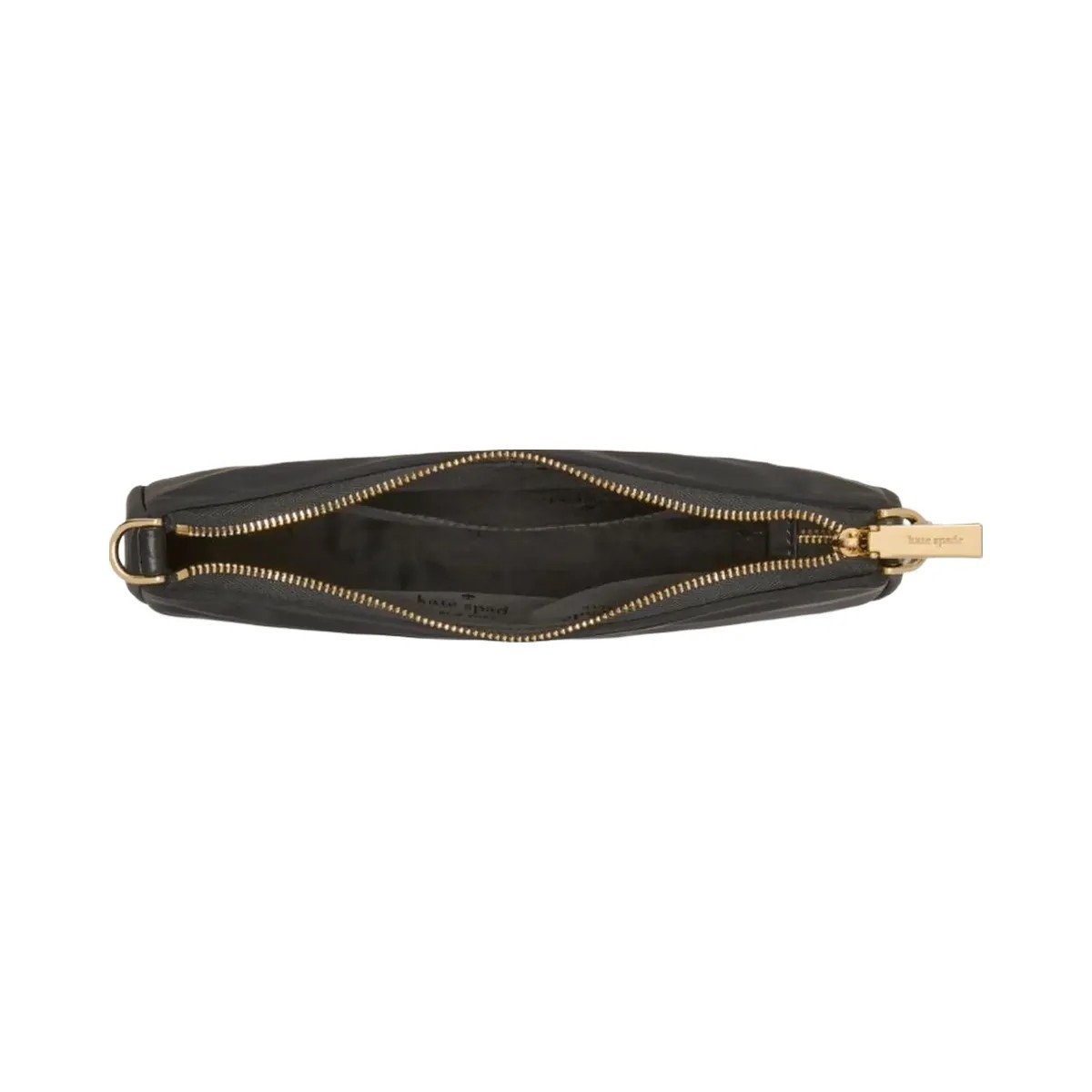 Kate Spade Duet Quilted Fabric Small Crossbody Black - HypeFly India View 4