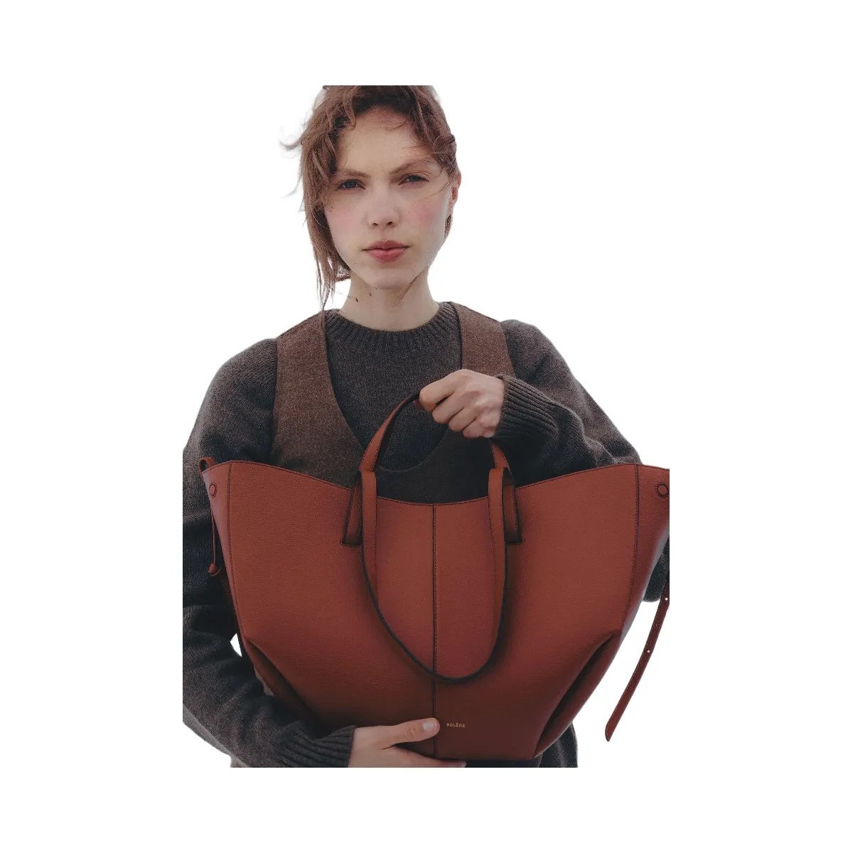 Polene Cyme Textured Red Clay - HypeFly India View 3