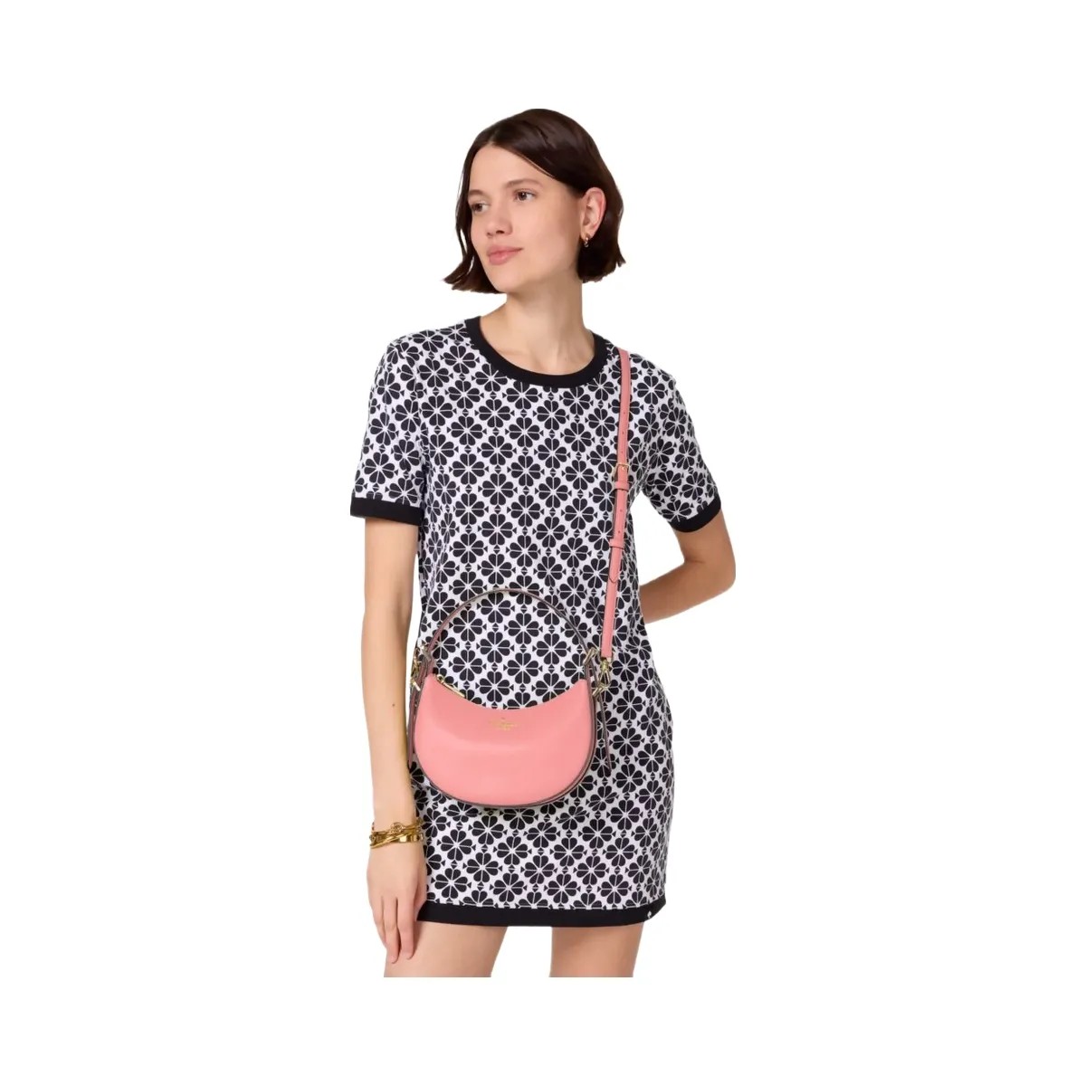 Kate Spade Nova Crescent Shoulder Bag Terracotta Tile - HypeFly India View 2