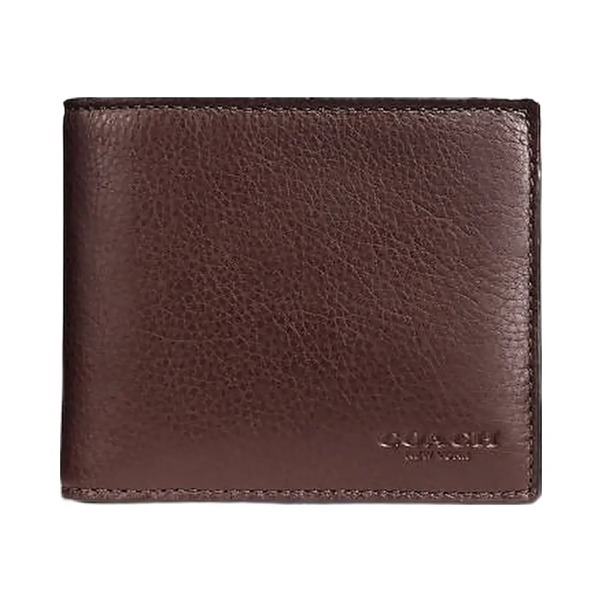 Coach 3 In 1 Wallet Smooth Leather-Mahogany Brown - HypeFly India View 1