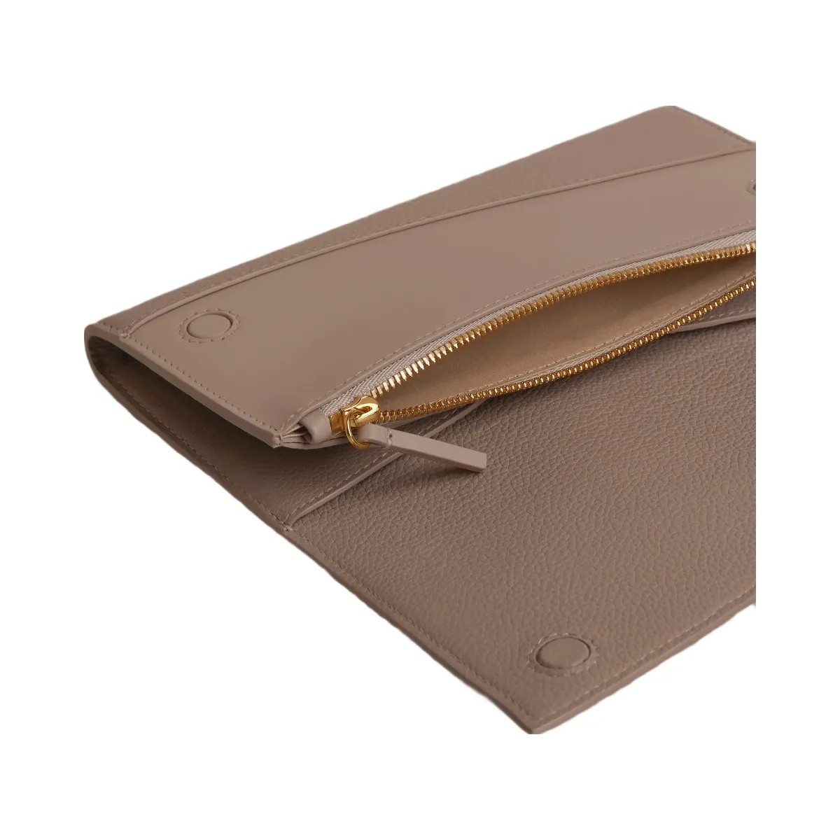 Polene Sierra Wallet Duo Taupe - HypeFly India View 4