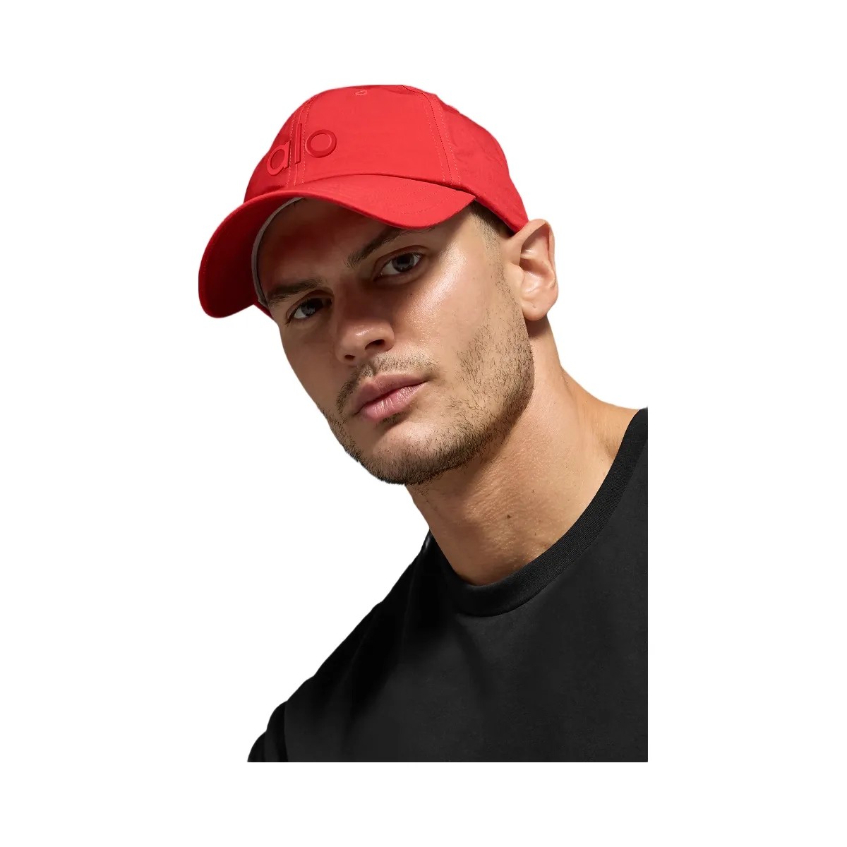 Alo Performance Off-Duty Cap - Bright Red - HypeFly India View 5