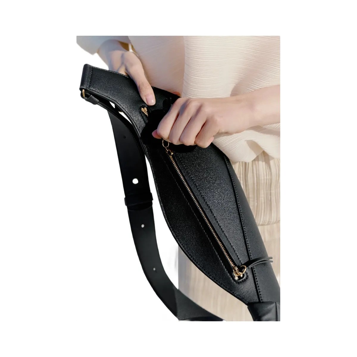 Polene Neyu Smooth Black - HypeFly India View 4