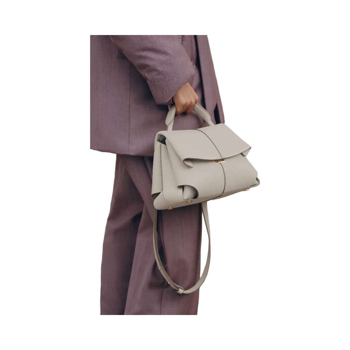 Polene Mokki Textured Chalk - HypeFly India View 7