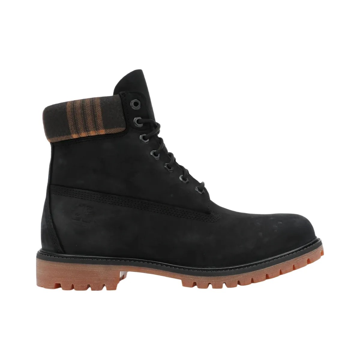 Timberland 6" Heritage Waterproof Boot Black Plaid - HypeFly India View 1