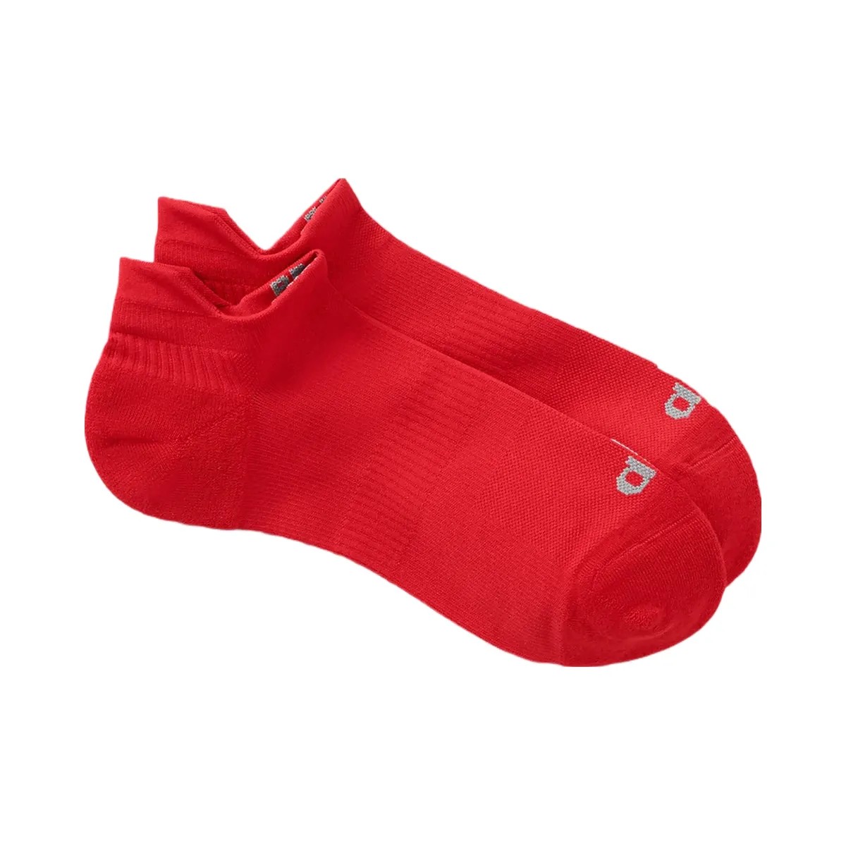 Alo Unisex Performance Tab Sock - Bright Red - HypeFly India View 1