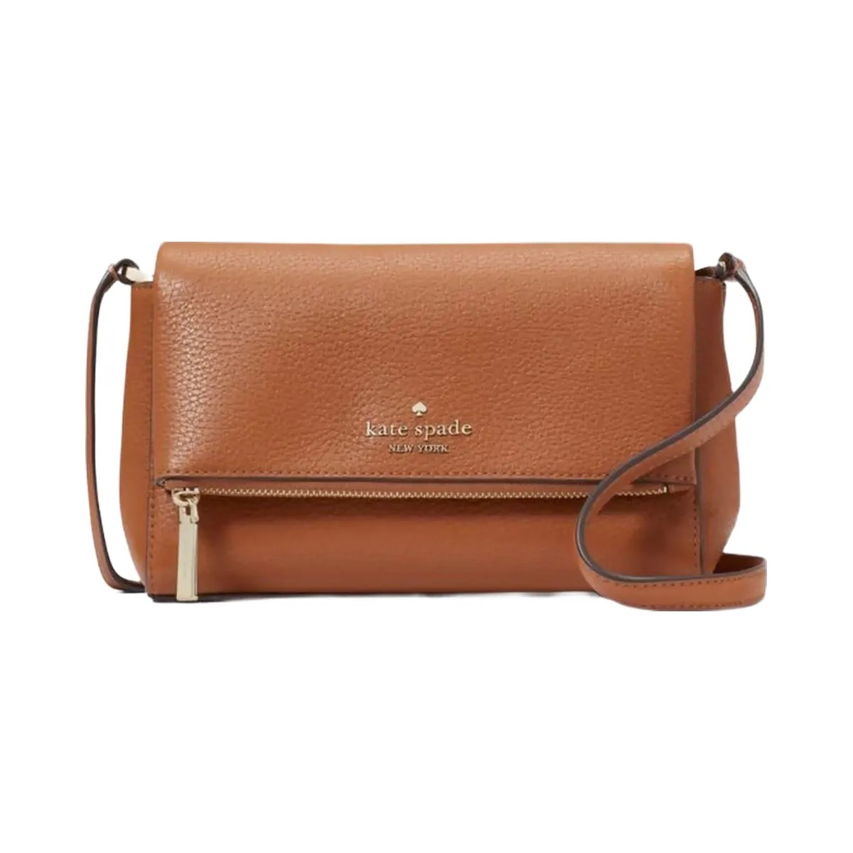 Kate Spade Leila Mini Crossbody Warm Gingerbread - HypeFly India View 1