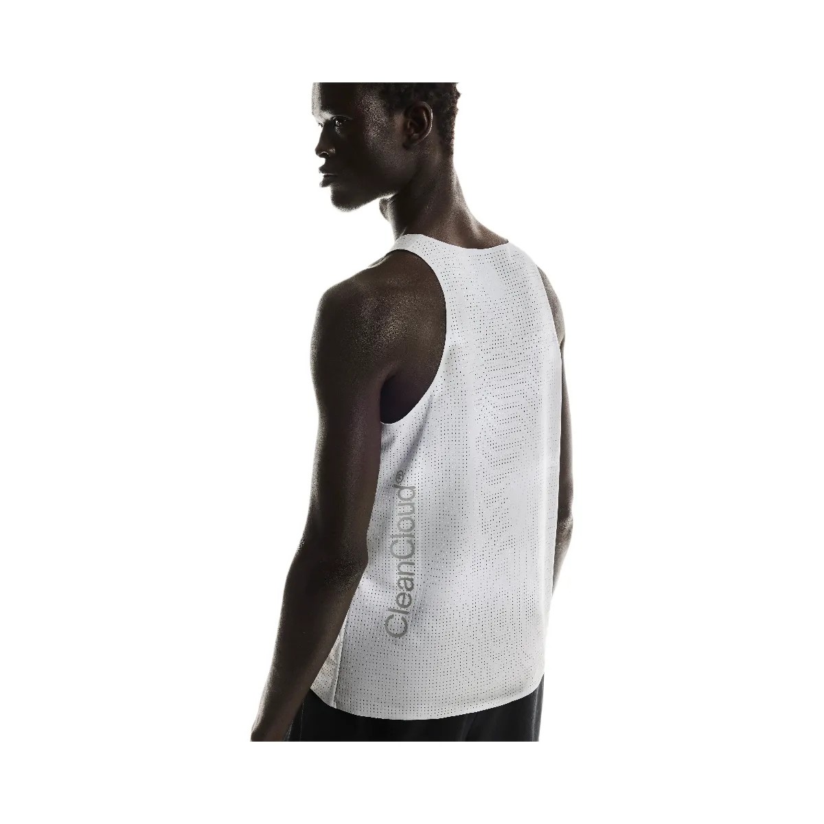 On Pace Tank Glacier | White - HypeFly India View 2