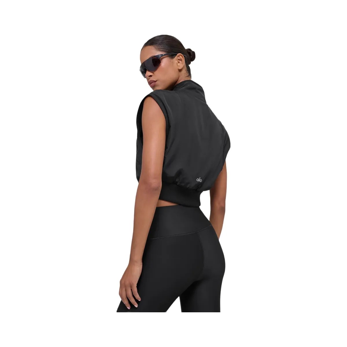 Alo Women's In Motion Vest - Black - HypeFly India View 3