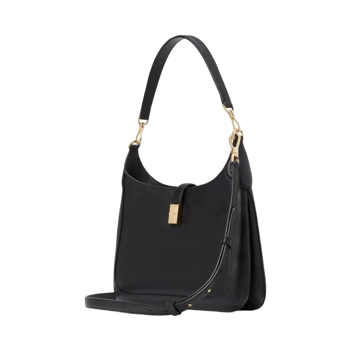 Kate Spade Deco Hobo Bag Black - HypeFly India View 1