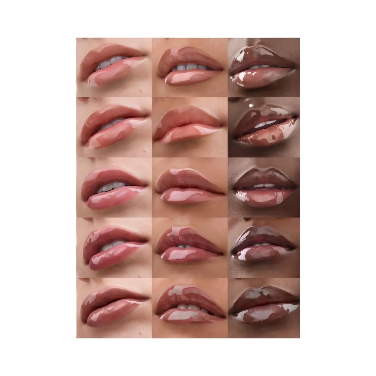 MAKEUP BY MARIO Hydrating SuperShine Lip Gloss - Midnight Mauve - HypeFly India View 5