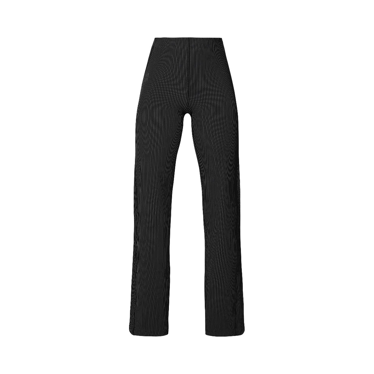 On All-Day Ribbed Pants Black | Rock - HypeFly India View 1