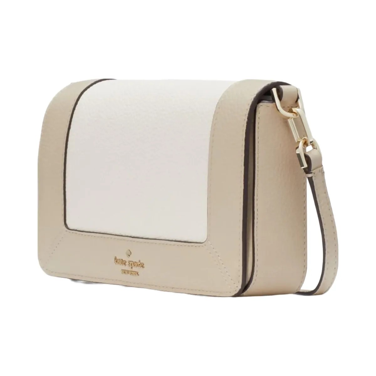 Kate Spade Lena Colorblock Mini Flap Crossbody Light Sand Multi - HypeFly India View 3