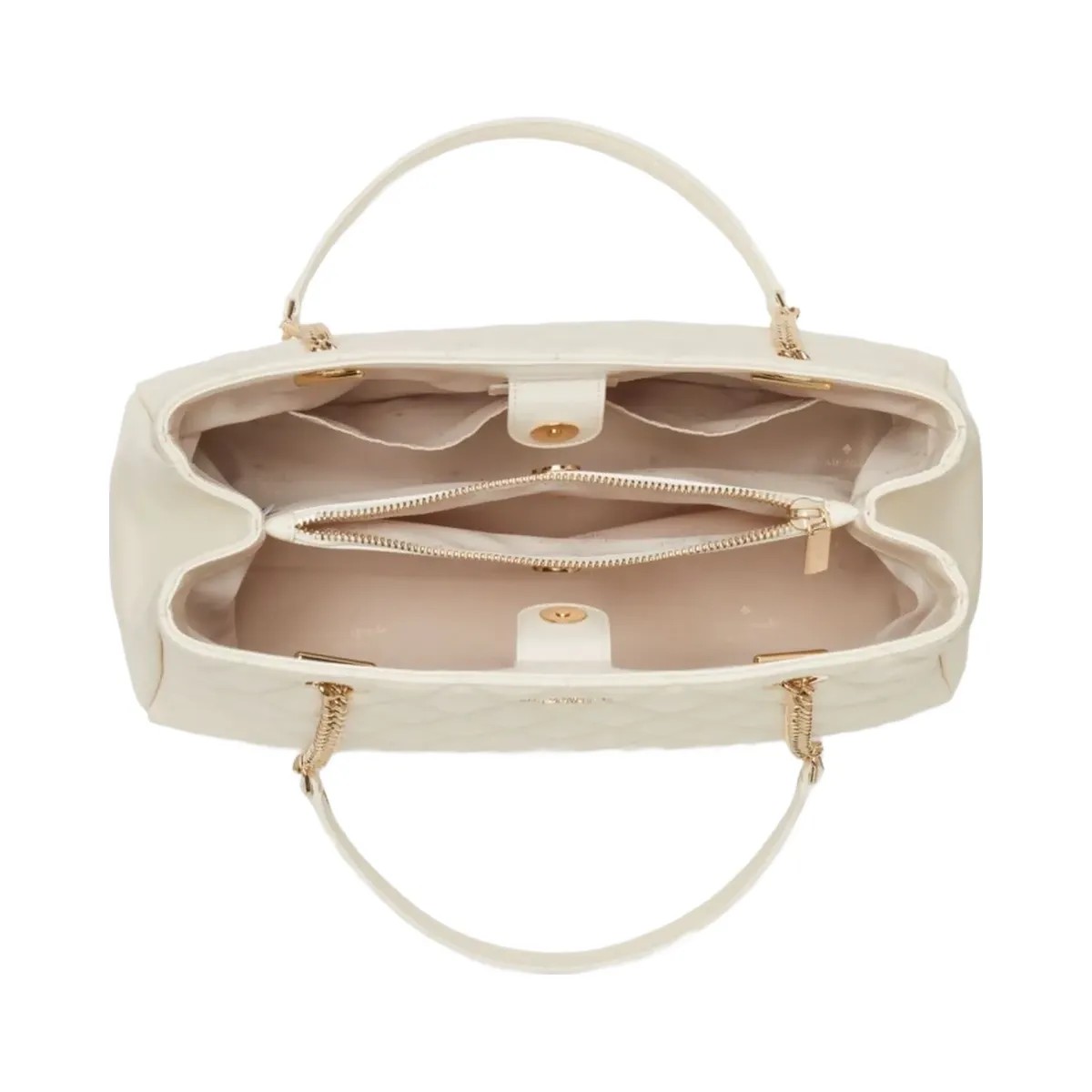 Kate Spade Carey Quilted Tote Meringue - HypeFly India View 4