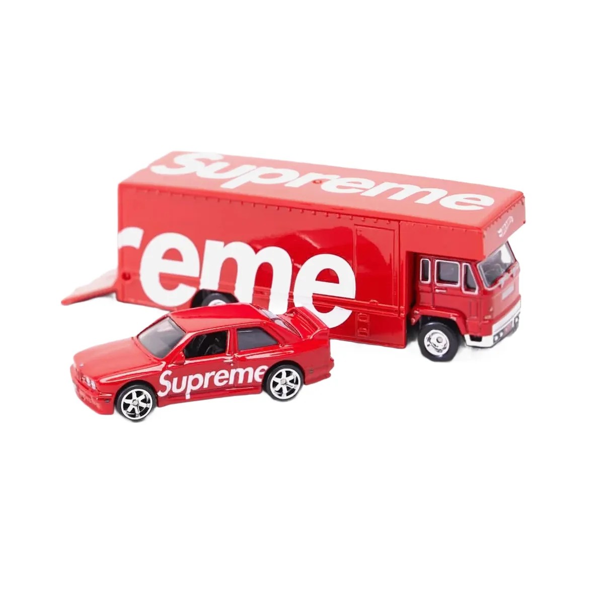 Supreme Hot Wheels Fleet Flyer + 1992 BMW M3 Red - HypeFly India View 3