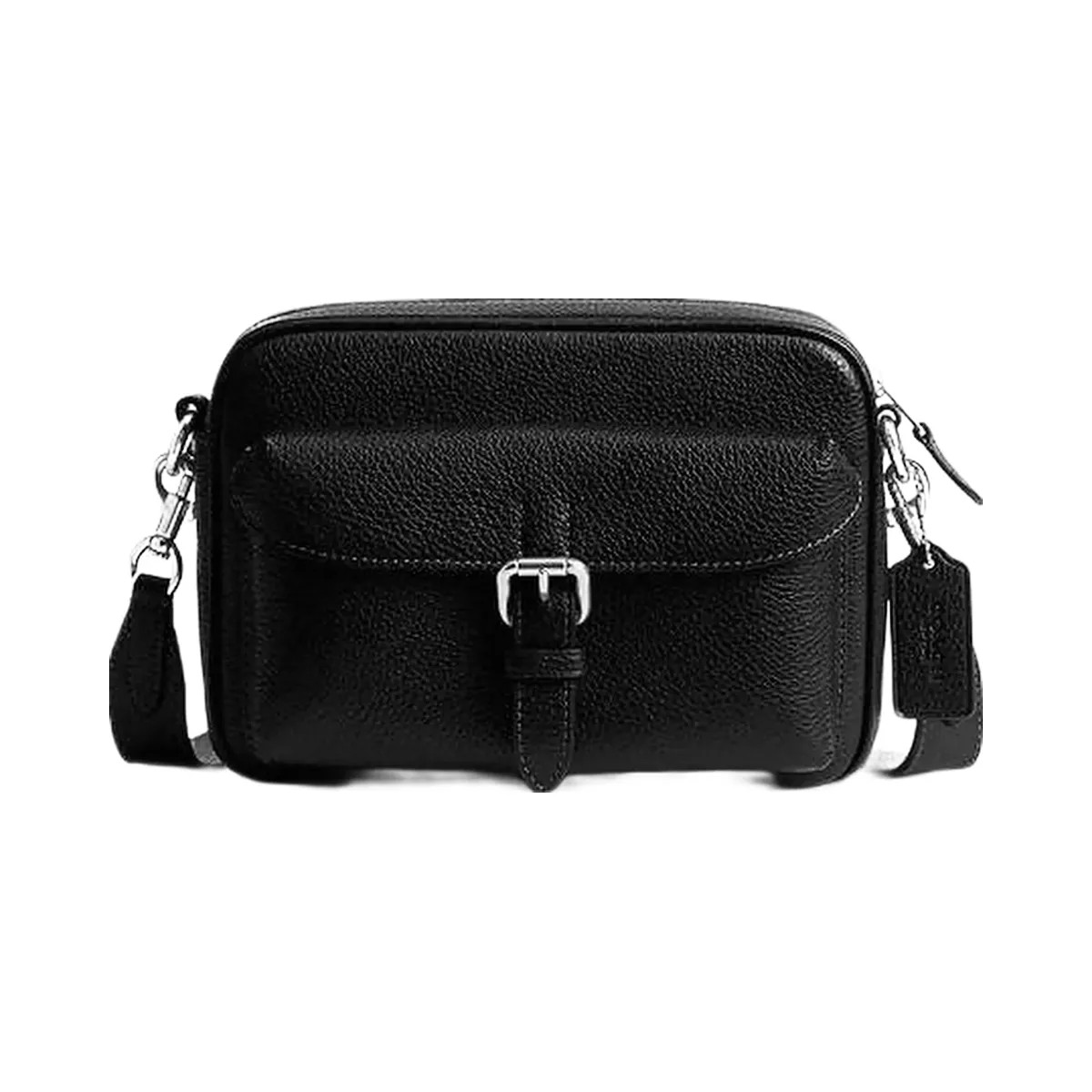 Coach Warner Crossbody Bag Silver-Black - HypeFly India View 1