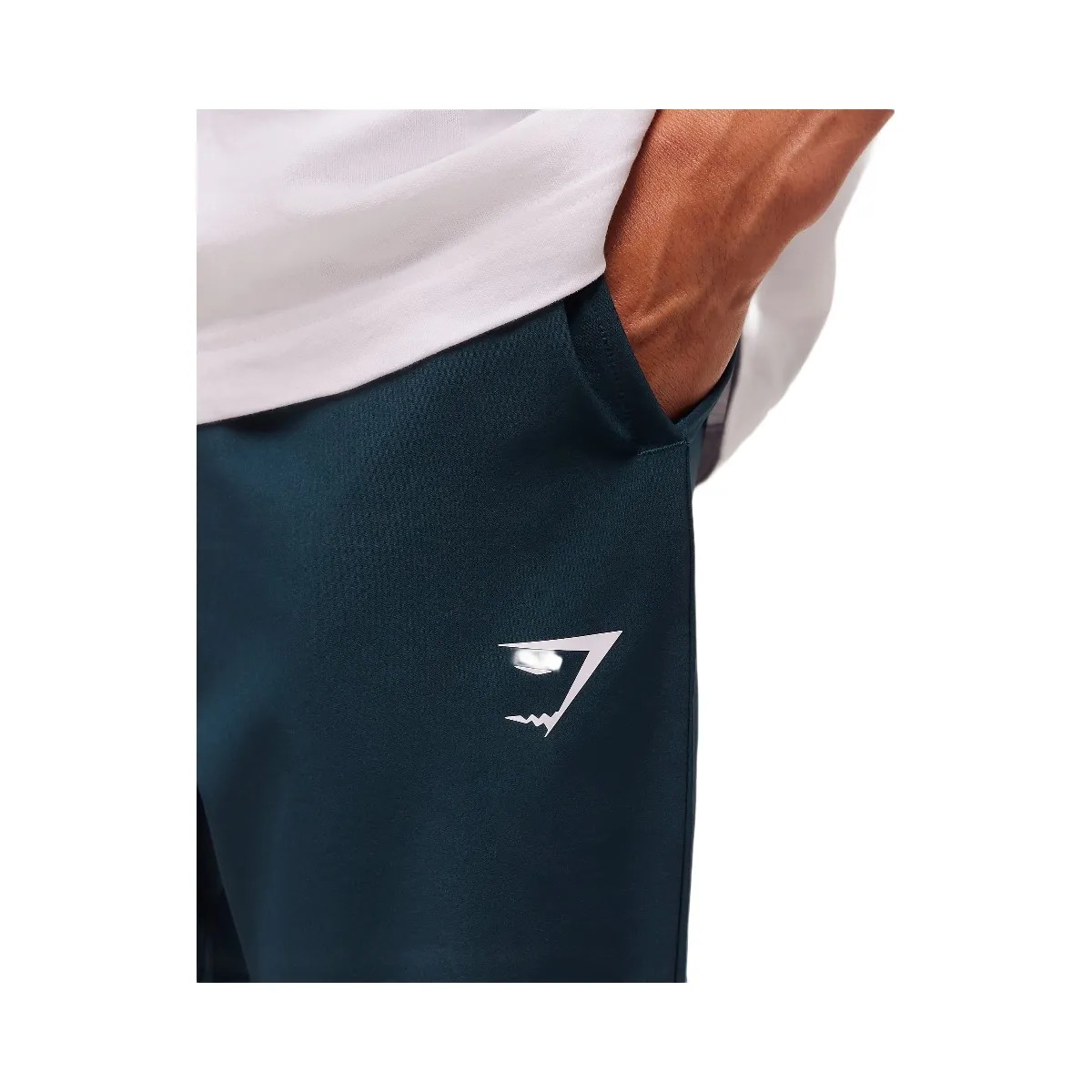 Gymshark Arrival Woven Tall Joggers - Navy - HypeFly India View 3