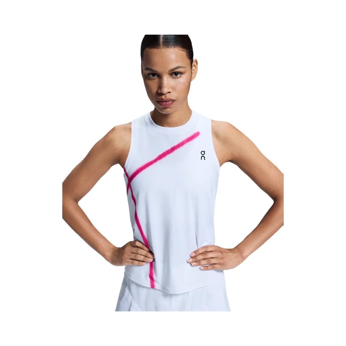 On Court Tank White  - HypeFly India View 4