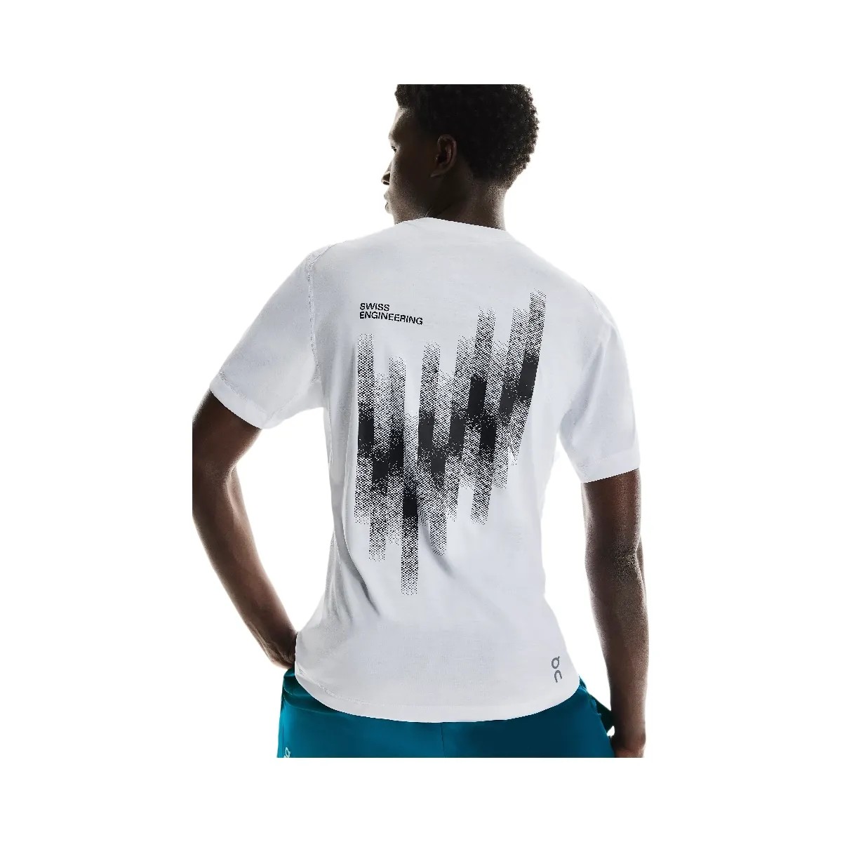 On Train-T Graphic White - HypeFly India View 3
