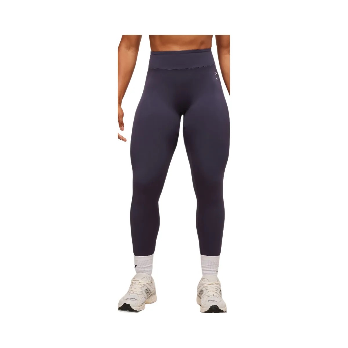 Gymshark Reps Power Leggings - Midnight Purple - HypeFly India View 1