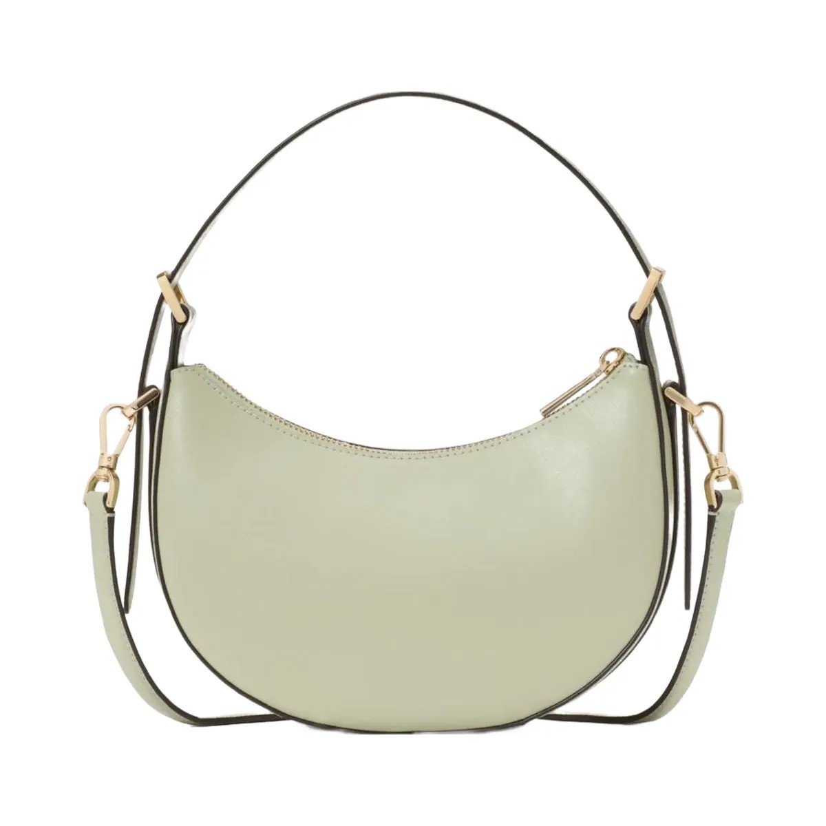 Kate Spade Nova Floral Applique Crescent Shoulder Bag Sage Bundle - HypeFly India View 4