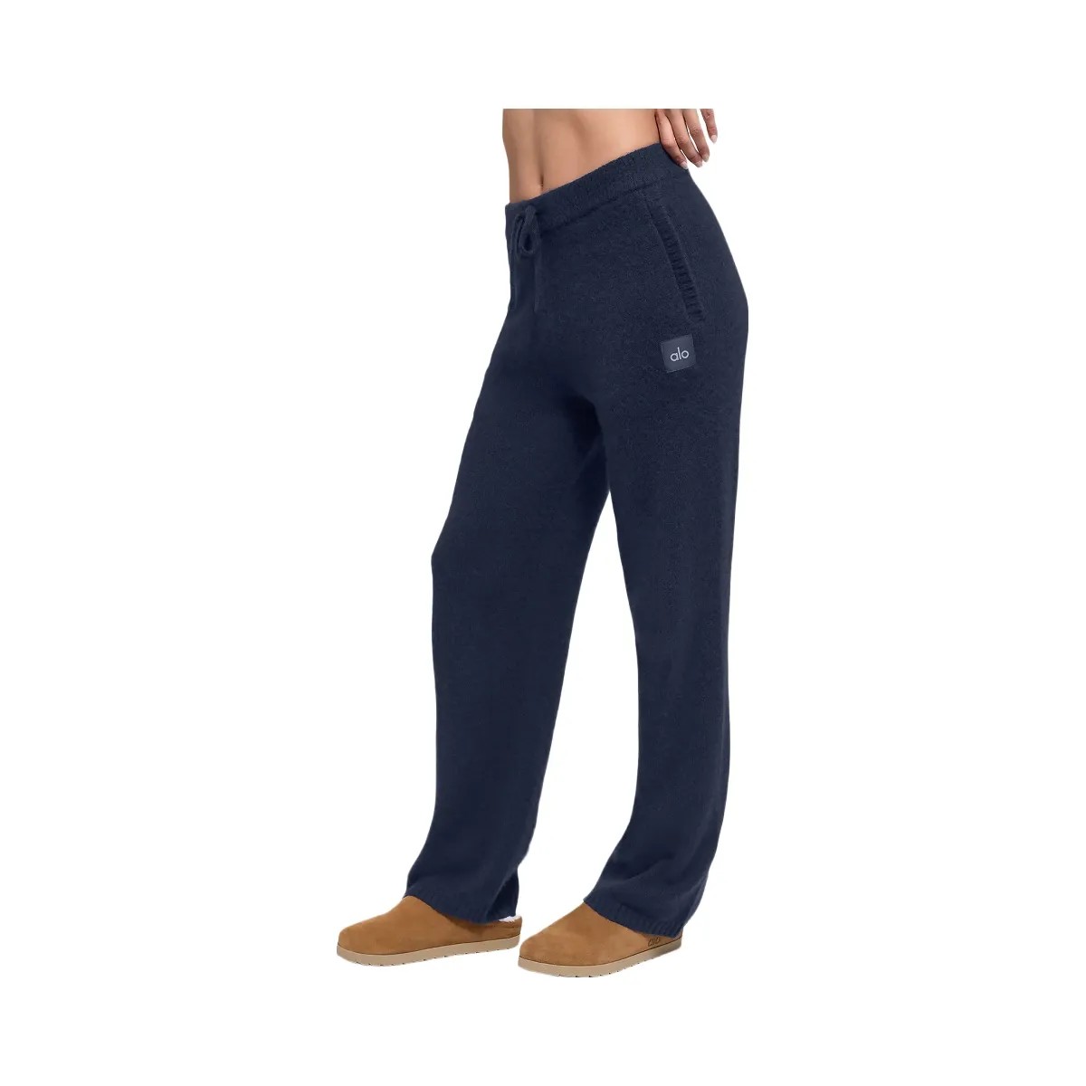 Alo Wool Cashmere New Class Sweatpant - Navy - HypeFly India View 1