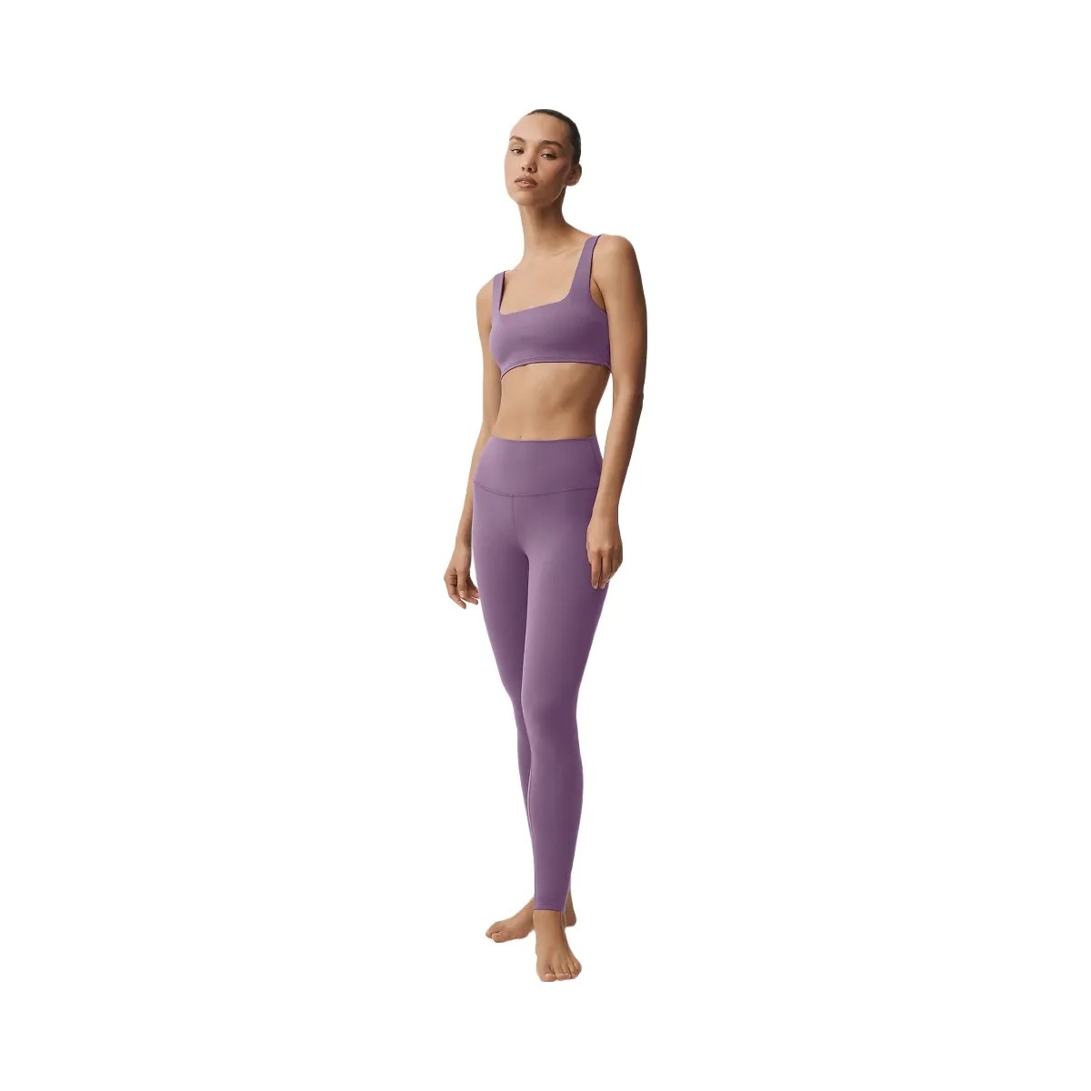 Alo Women's Softsculpt Precision Bra - Plum Kiss - HypeFly India View 4
