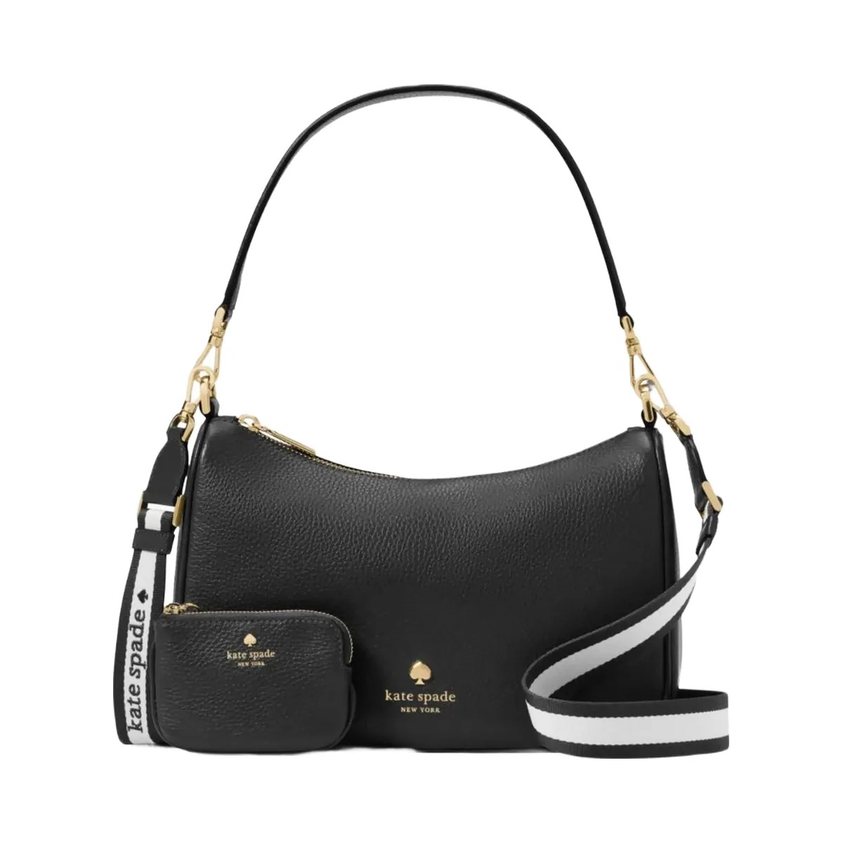 Kate Spade Emma Shoulder Bag Black - HypeFly India View 1