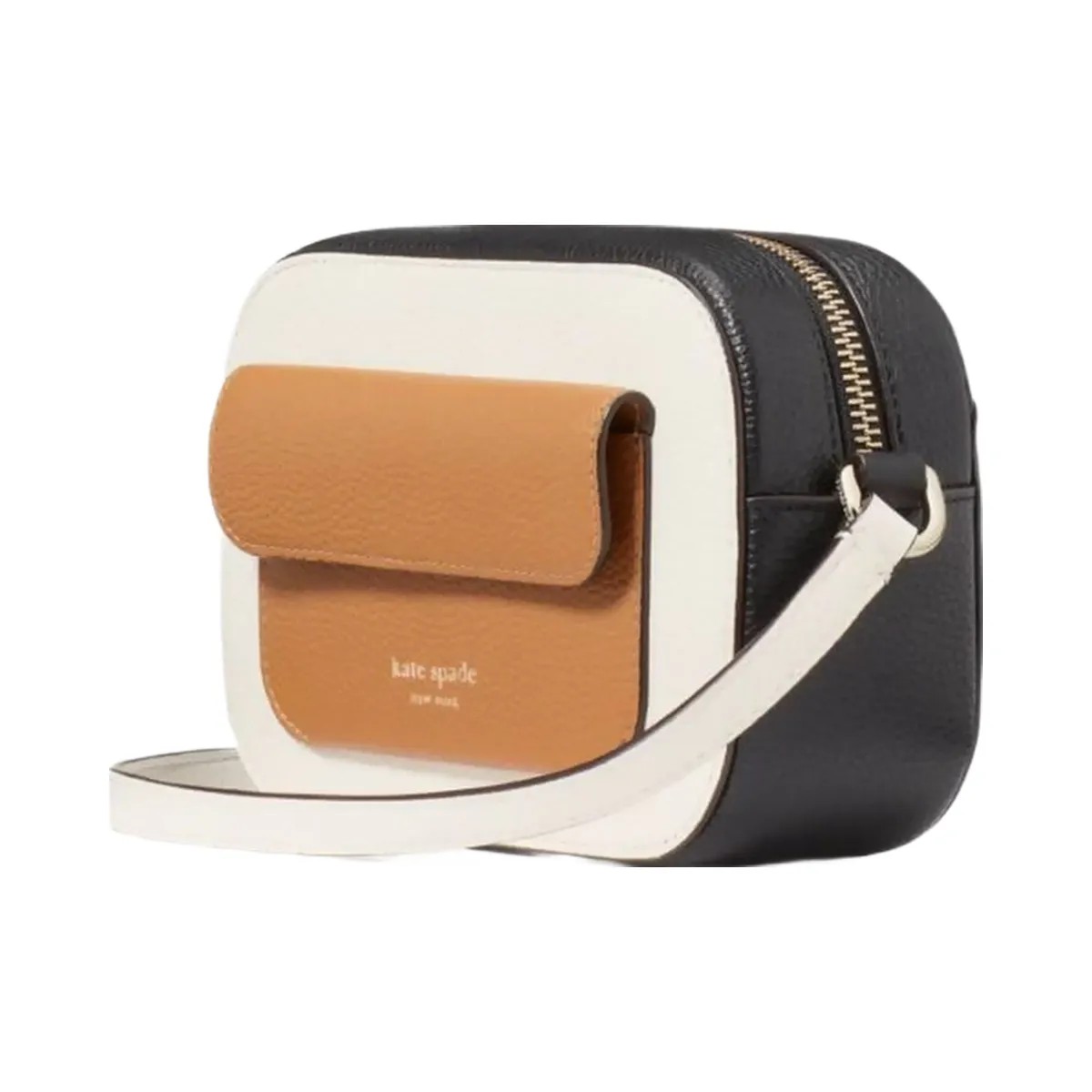 Kate Spade Ava Colorblocked Crossbody Parchment Multi - HypeFly India View 1