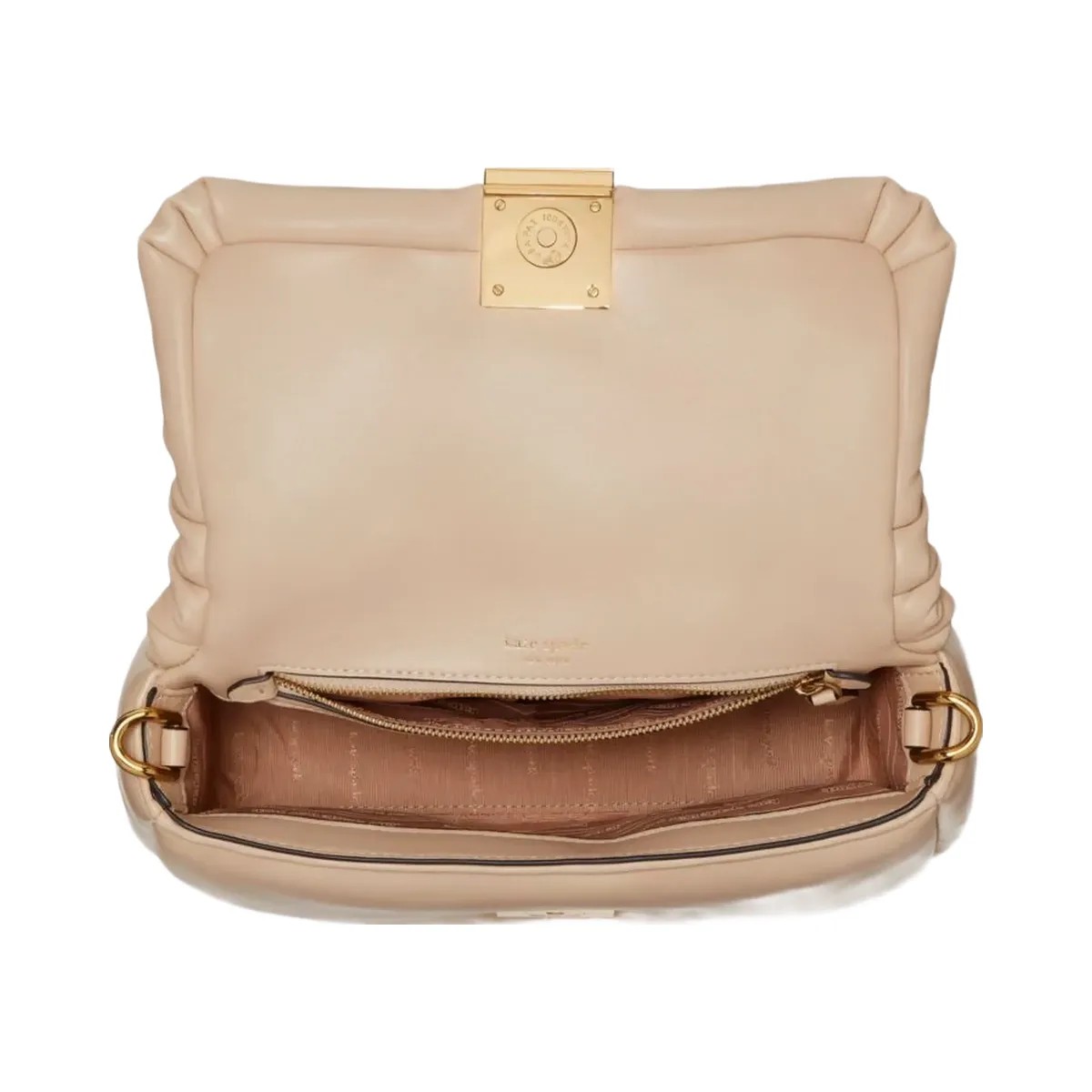 Kate Spade Dakota Puffy Leather Crossbody Feather - HypeFly India View 5
