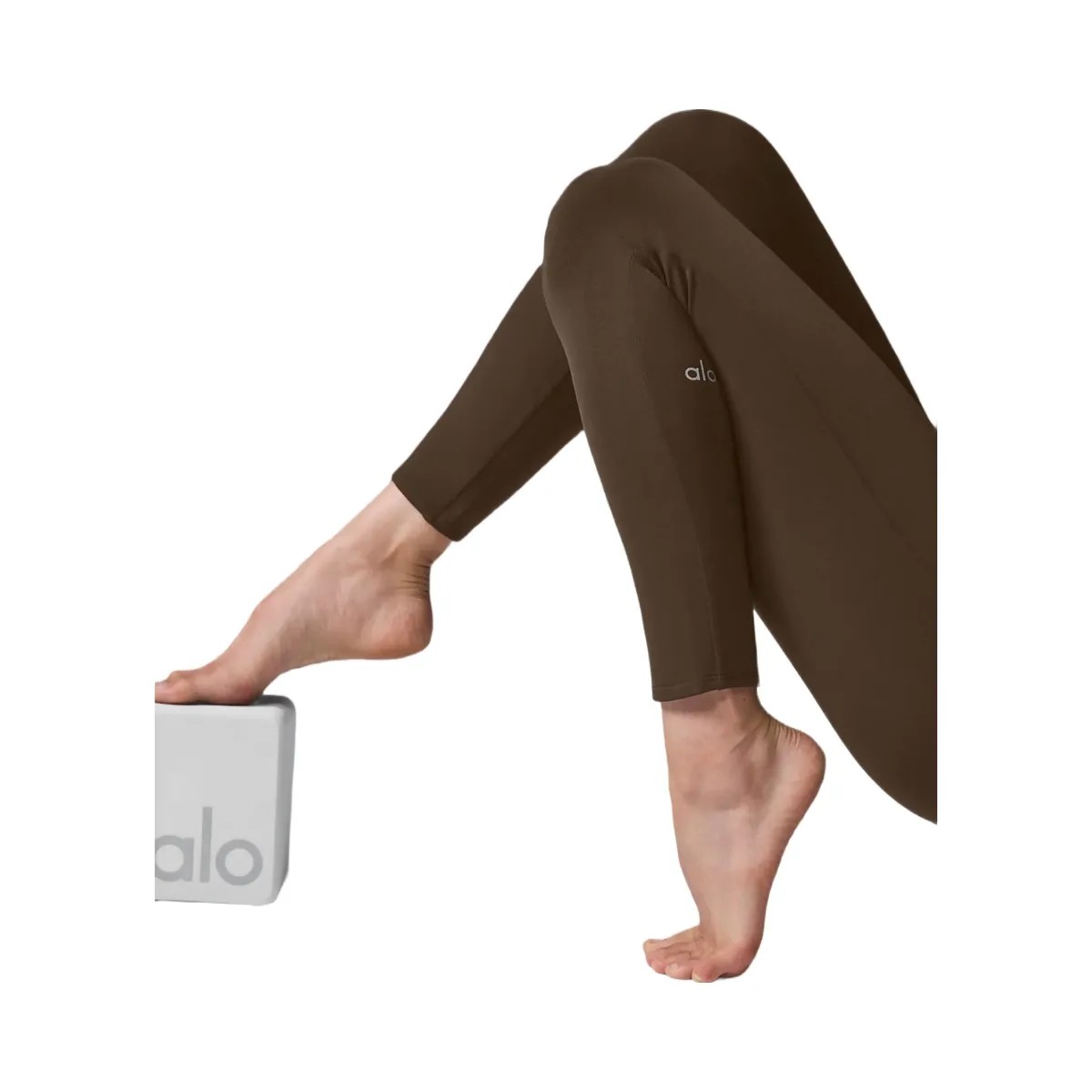 Alo Women's Airbrush One And Done Onesie - Espresso - HypeFly India View 5