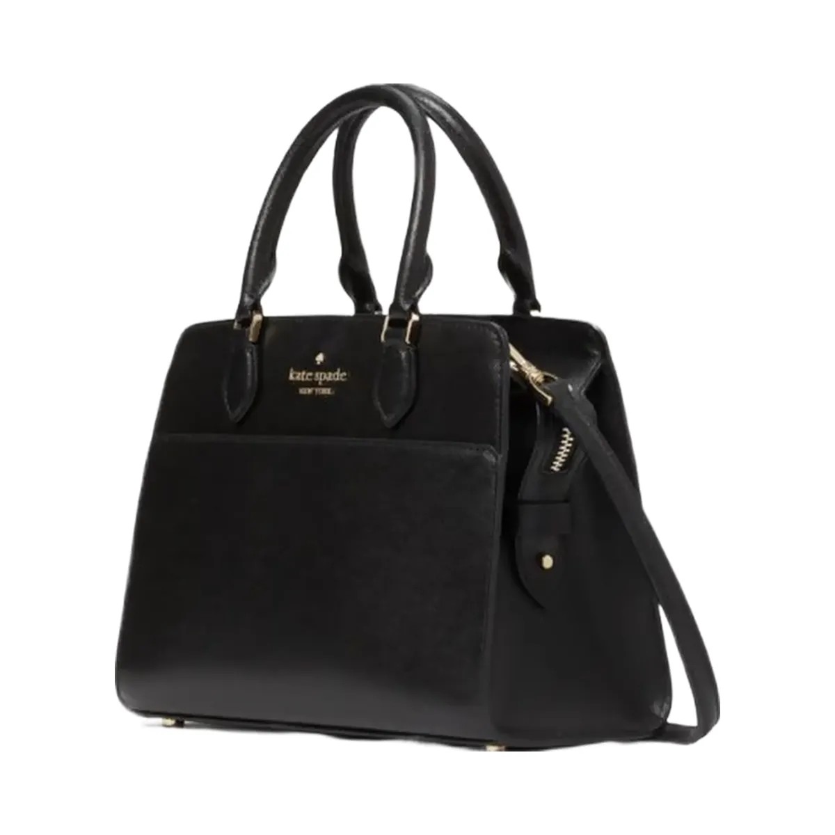 Kate Spade Madison Small Satchel Black - HypeFly India View 3