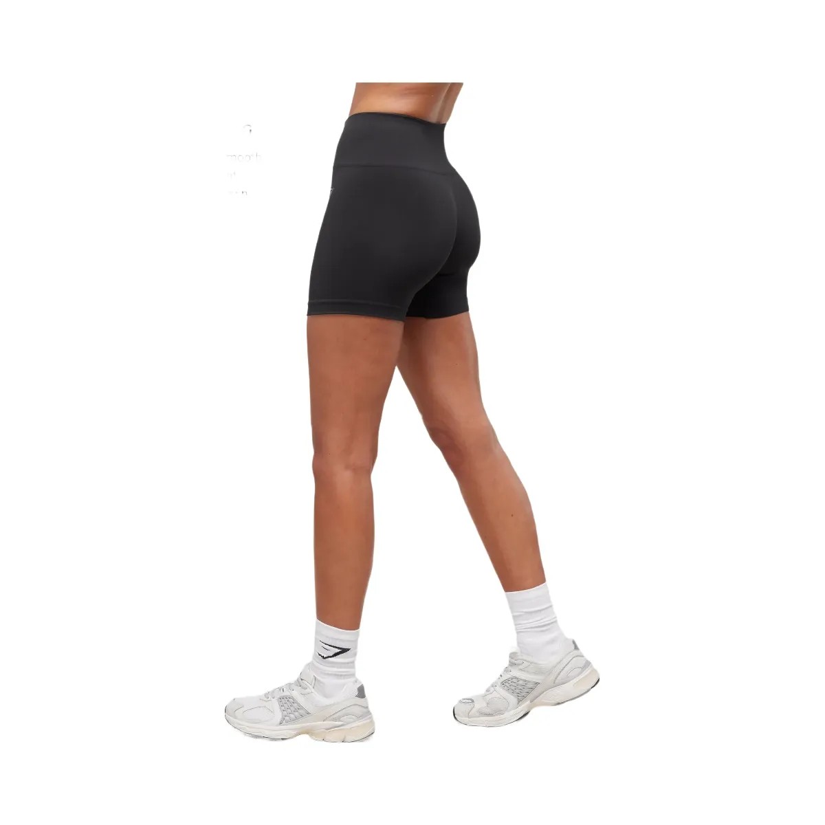 Gymshark Soft Sculpt Shorts - Black - HypeFly India View 4