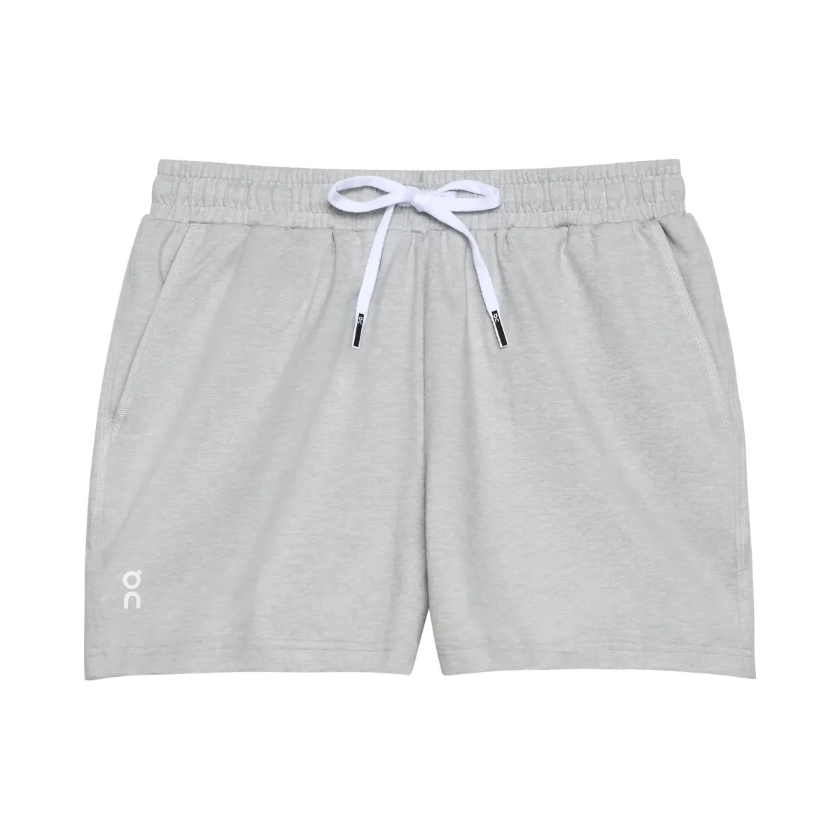 On Courtside Shorts Gravel - HypeFly India View 1