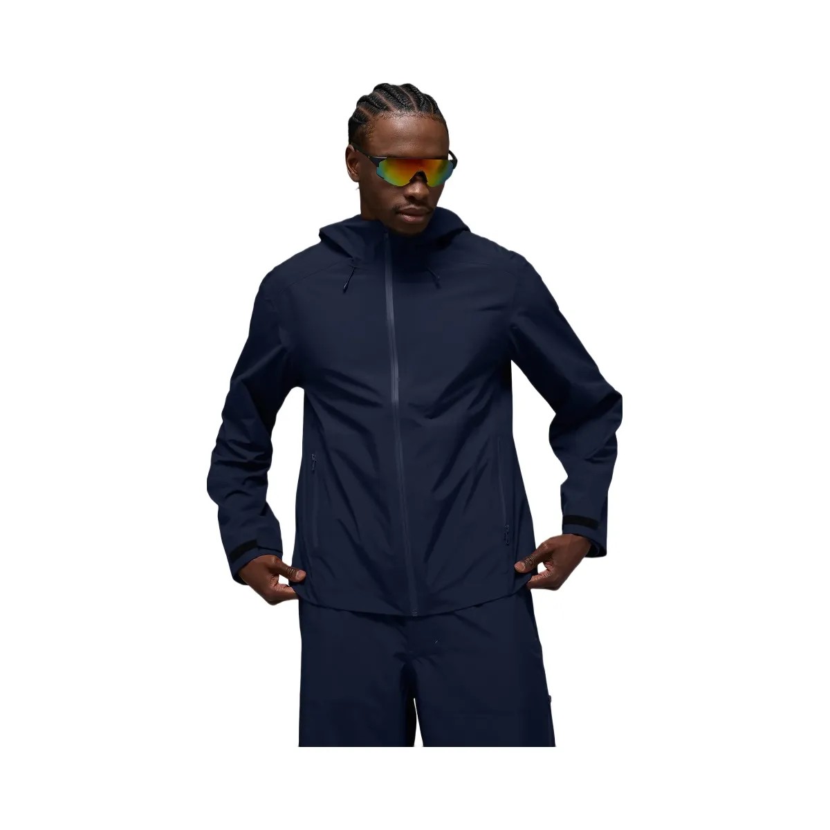 Alo Men's Alpha Shell Jacket - Navy - HypeFly India View 2