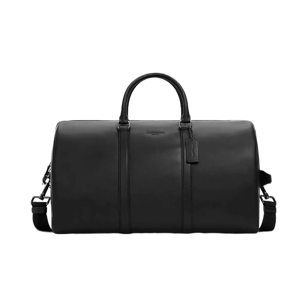 Coach Venturer Bag Smooth Leather-Gunmetal-Black - HypeFly India View 1