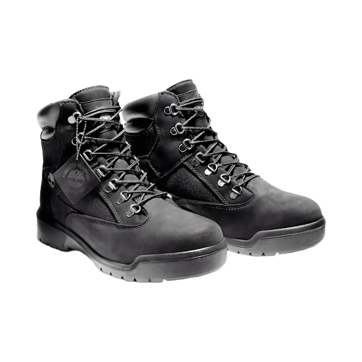 Timberland 6-Inch Waterproof Field Boot Black Nubuck Men'S - HypeFly India View 1