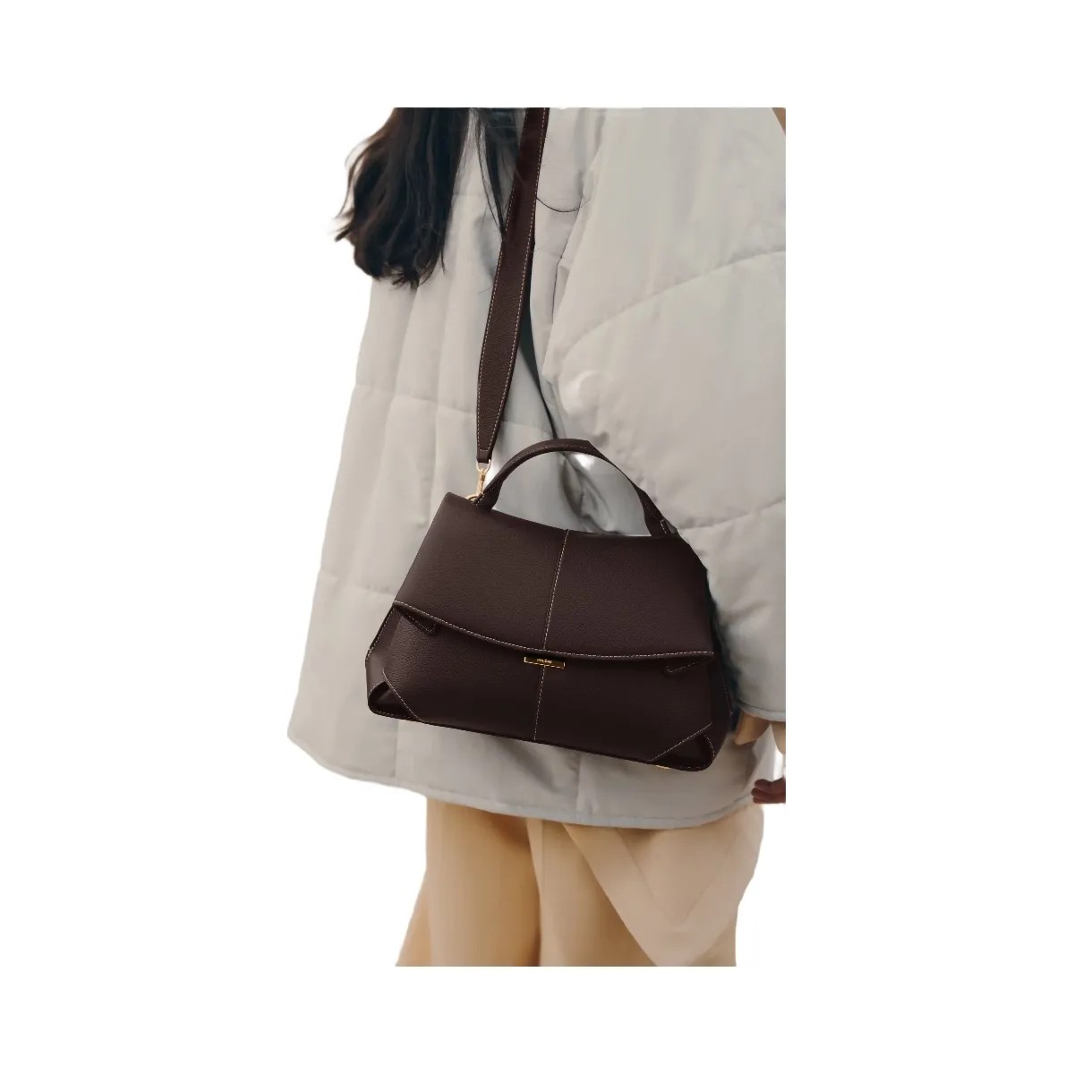 Polene Mokki Textured Ebony - HypeFly India View 6